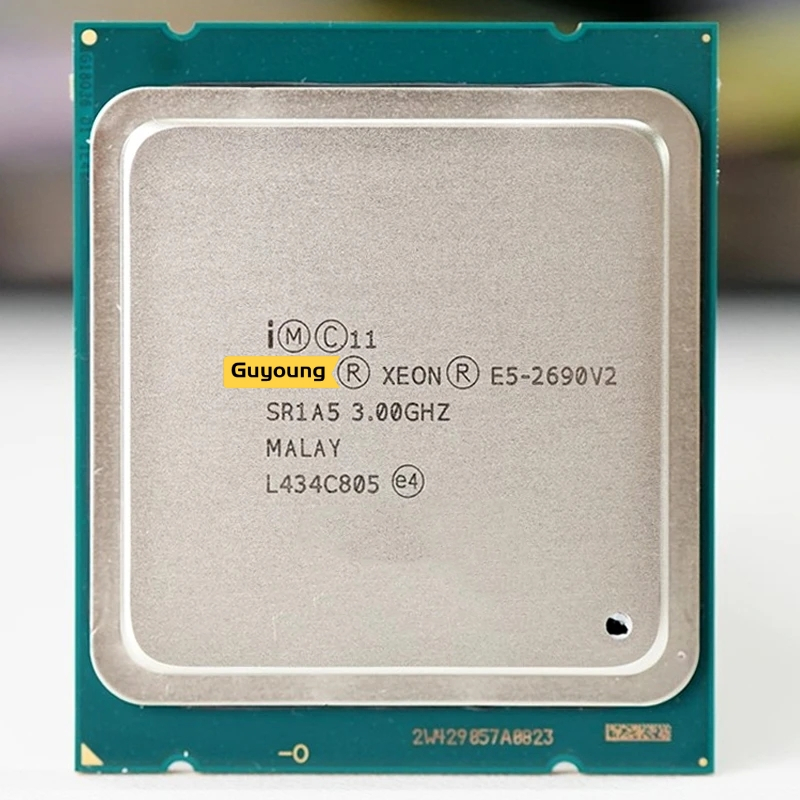 Yzx โปรเซสเซอร์เซิร์ฟเวอร์ซีนอน E5 2690 V2 2690V2 CPU E5-2690 V2 E5 ...