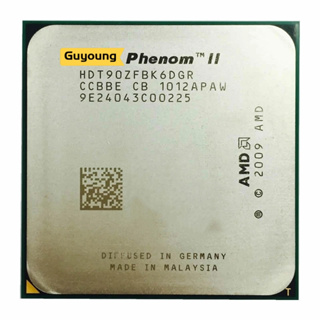 Yzx Phenom II X6 ซ็อกเก็ตโปรเซสเซอร์ CPU 1090T 1090 3.2 GHz HDT90ZFBK6DGR AM3