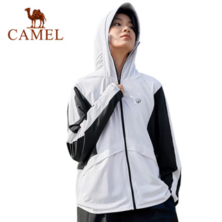 Camel เสื้อแจ็กเก็ตลําลอง ป้องกันแสงแดด ป้องกันรังสียูวี สําหรับตั้งแคมป์กลางแจ้ง