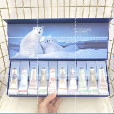 loccitane-polar-bear-hand-cream-limited-10-piece-set-30ml-10-shea-cherry-rose