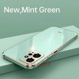 กรณี Redmi Note 12 4G ฝาครอบเคส Soft TPU Electroplating Back Cover Shockproof Redmi Note12 4G Phone Casing