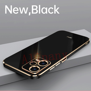 กรณี Redmi Note 12 Pro 5G ฝาครอบเคส Soft TPU Electroplating Back Cover Shockproof Redmi Note12 Pro 5G Phone Casing