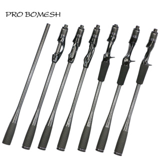 Pro Bomesh ด้ามจับคันเบ็ดตกปลา คาร์บอนไฟเบอร์ 4 แกน DIY