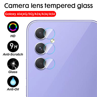 สินค้า ฟิล์มกระจกเลนส์กล้อง สำหรับ Samsung Galaxy A14 A24 A34 A54 A13 A23 A33 A53 A73