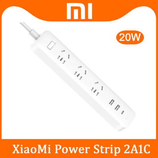 ภาพหน้าปกสินค้าXiaomi Mijia QC3.0 รางปลั๊กไฟ 20W 2A1C 3 ซ็อกเก็ต 1.8 ม. ชาร์จเร็ว ที่เกี่ยวข้อง