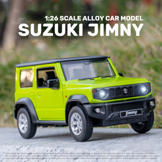โมเดลรถยนต์ Suzuki Jimny สเกล 1:26 ของเล่นสําหรับเด็กผู้ชาย ของขวัญวันเกิด
