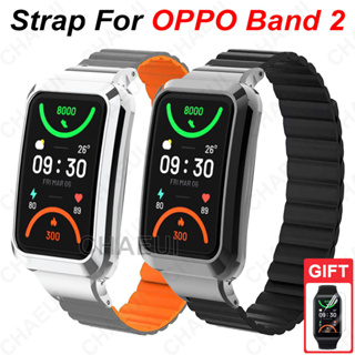 สายรัดข้อมือซิลิโคน อุปกรณ์เสริม แบบเปลี่ยน สําหรับ OPPO Band 2