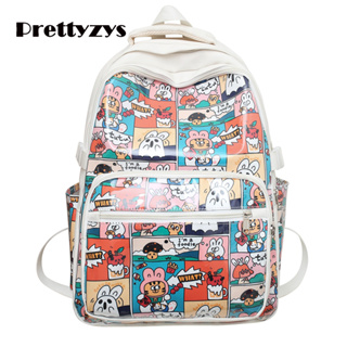 Backpack Prettyzys 2023 Korean Large capacity 14 inch For Teenage Girl