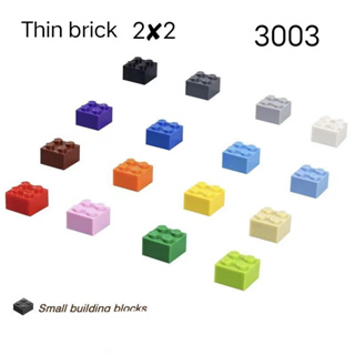 บล็อกตัวต่อเลโก้ ขนาดเล็ก 2x2 อะไหล่ประกอบ อุปกรณ์เสริม DIY 3003