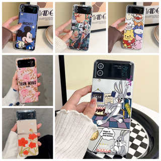 เคสโทรศัพท์มือถือ PC แข็ง แบบพับได้ ลายการ์ตูนชินจังจอมแก่น สําหรับ Samsung Galaxy Z Flip 3 Z Flip 4