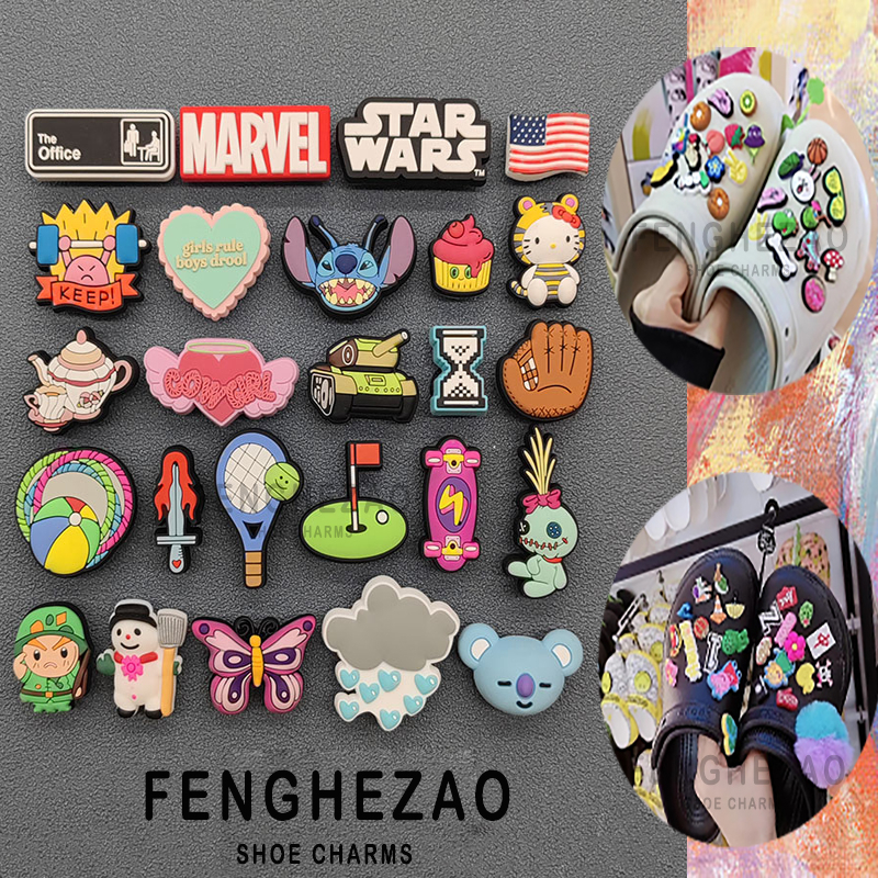 Crocs Jibbitz/2023 Hit New/shoe Charms/jibbits/shoe holder/Authentic