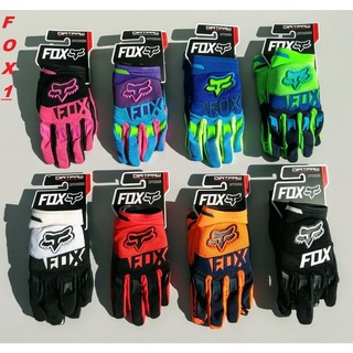 ถุงมือ ลายสุนัขจิ้งจอก มี 11 สี สําหรับแข่งรถจักรยานยนต์วิบาก Mx Mtb