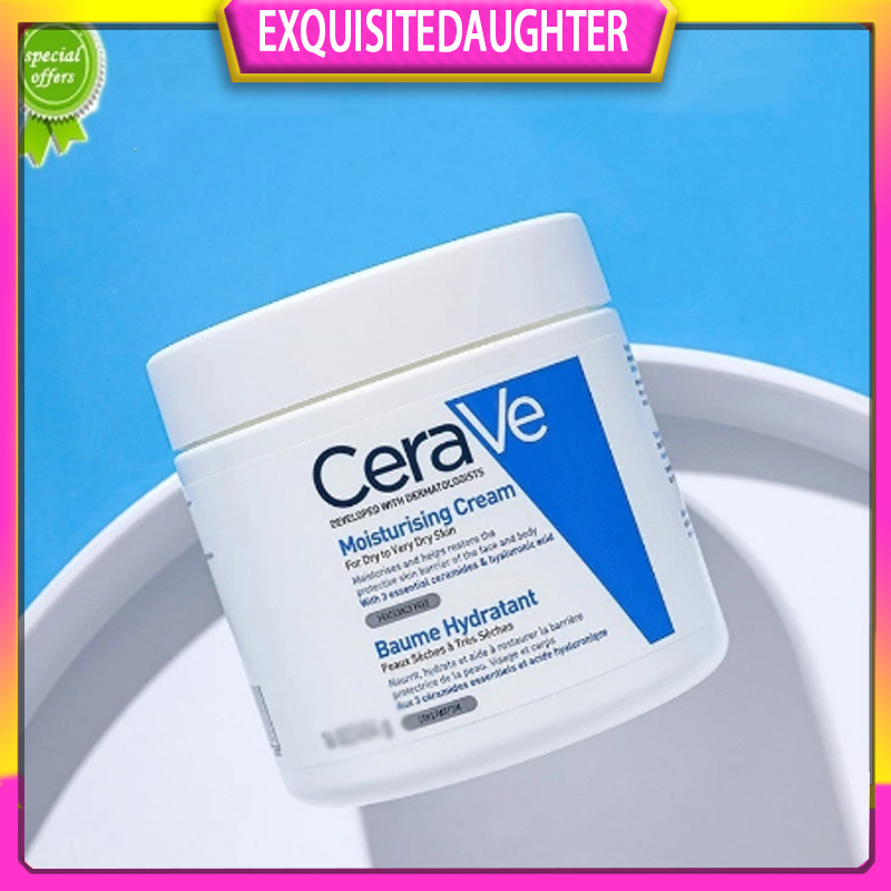 cerave-ครีมให้ความชุ่มชื้น-85-กรัม-ให้ความชุ่มชื้นแก่ผิวอย่างมีประสิทธิภาพ-และฟื้นฟูเกราะป้องกันผิว