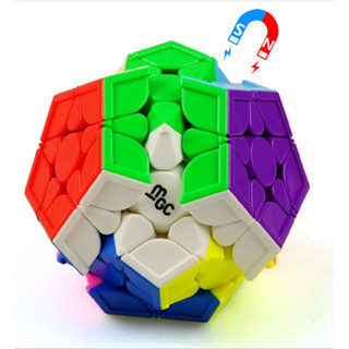 Yj MGC Megaminx 3x3 ลูกบาศก์ความเร็วแม่เหล็ก ไร้สติกเกอร์