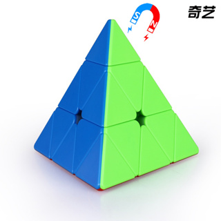 Qiyi M Pyraminx 3x3 ลูกบาศก์พีระมิดแม่เหล็ก ความเร็วสูง พร้อมกล่องของขวัญ