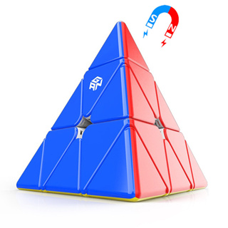 Gan Pyraminx M 3x3 ลูกบาศก์แม่เหล็ก 3x3x3 แกนเสริม เคลือบ UV