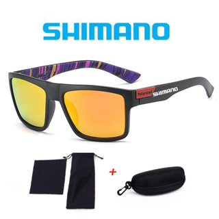 Shimano แว่นตากันแดด เลนส์โพลาไรซ์ ป้องกันรังสียูวี 400 สไตล์คลาสสิก สําหรับผู้ชาย เหมาะกับการขับขี่ ขี่จักรยาน ตั้งแคมป์ เดินป่า ตกปลา