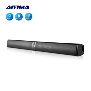 Aiyima ลําโพงบลูทูธไร้สาย 20W แบบพกพา พร้อมวิทยุ FM USB