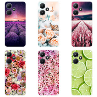 เคสซิลิโคน TPU สำหรับ infinix Hot 30i Hot30i NFC เคส ซิลิโคนนิ่ม หลากหลาย