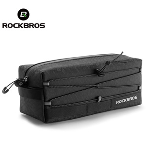 Rockbros กระเป๋าสะท้อนแสง กันน้ํา จุของได้เยอะ 2 ลิตร สําหรับติดแฮนด์บาร์รถจักรยาน