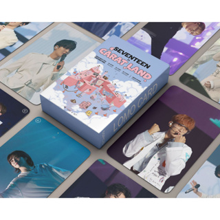 โปสการ์ดโลโม่ ลาย Seventeen Photocards Carat Land Attacca Power of love FACE THE SUN จํานวน 55 ชิ้น