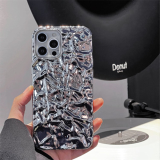 เคสโทรศัพท์มือถือ TPU ลาย tinfoil สําหรับ iPhone 14 Promax 13 Promax 12 Promax 11 Promax xsmax xr 7 8plus 6S 6plus