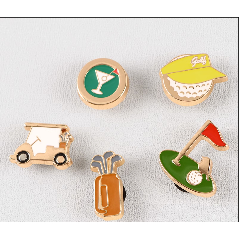 2023new Golf (โลหะ crocs jibbitz Charms) / รองเท้าแตะ (คุณภาพสูง) / ชุดจิ๊บบิทซ์ / โครค jibbitz