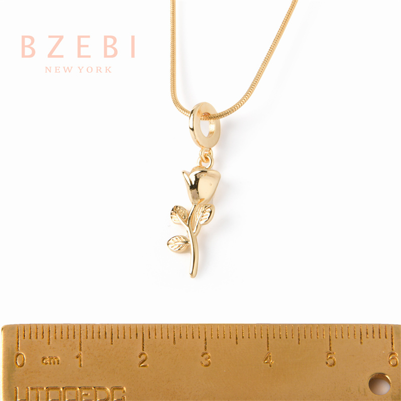 bzebi-สร้อยคอแฟชั่น-สแตนเลส-ทิวลิป-ทองคํา-ทอง-เครื่องประดับ-necklace-ไม่ลอกไม่ดํา-ผู้หญิง-ปรับได้-สําหรับผู้หญิง-1179n