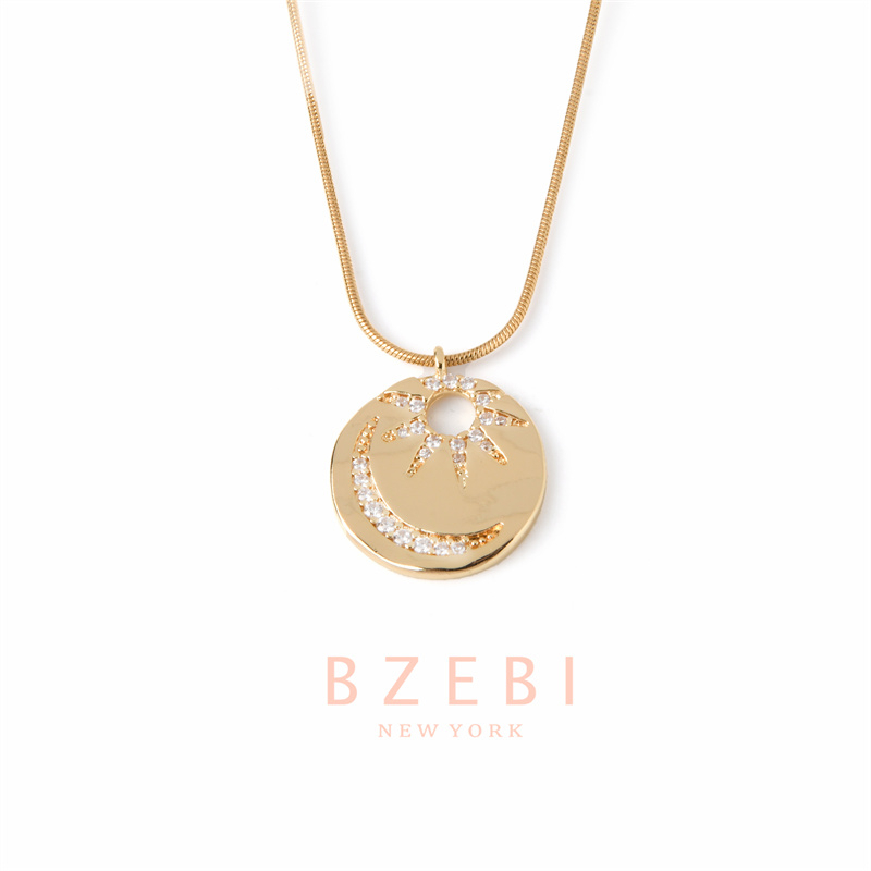 bzebi-สร้อยคอแฟชั่น-สแตนเลส-ทองคํา-ทอง-เครื่องประดับ-necklace-18k-ไม่ลอกไม่ดํา-ผู้หญิง-ปรับได้-สําหรับผู้หญิง-1180n