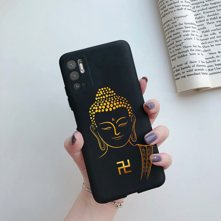 เคสโทรศัพท์มือถือ-ซิลิโคนนิ่ม-เนื้อแมตต์-สีดํา-สําหรับ-xiaomi-poco-m3-pro-5g-redmi-note-10-5g