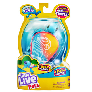 Little Live Pets, Lil Turtle: Rip Swirl, Interactive Toy ของเล่นเต่าน้อย แบบโต้ตอบ สําหรับสัตว์เลี้ยง