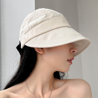 Zhao Lusi หมวกบักเก็ตกันแดด ป้องกันรังสีอัลตราไวโอเลต ขนาดเล็ก แฟชั่นฤดูร้อน สําหรับผู้หญิง 2023