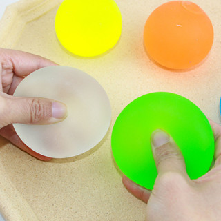 Fidget ของเล่น Soft Safe Fidget Stress Balls Sticky Toys นำมาใช้ใหม่ยางยืด Pinch ของเล่นห้องเรียนรางวัล