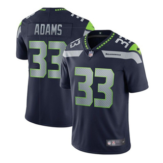 เสื้อกีฬารักบี้ Seattle Seattle Seahawks No. เสื้อยืดกีฬา ทรงหลวม ลาย Jamal Adams 33 สไตล์ฮิปฮอป