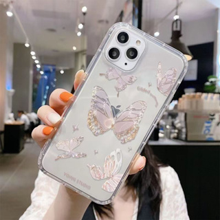 เคสโทรศัพท์มือถือนิ่ม กันกระแทก ลายการ์ตูนผีเสื้อน่ารัก สําหรับ Redmi 9 9T 9A 9C 10A Redmi Note 8 Note 8 Pro Redmi Note 9 Note 9 Pro Note 9 Pro Max Redmi 10 4G Redmi 10C