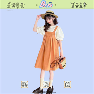 Bxpb- ชุดเดรสเจ้าหญิงน่ารัก คุณภาพสูง สไตล์เกาหลี สําหรับเด็กผู้หญิง 110-170