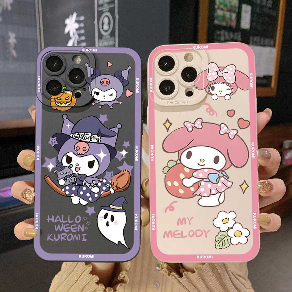 เคสโทรศัพท์มือถือ-ขอบสี่เหลี่ยม-ป้องกันเต็มเลนส์-ลายไม้กวาด-kuromi-magicdi-สําหรับ-infinix-hot-20s-20i-9-20-play-smart-6-plus-x6823