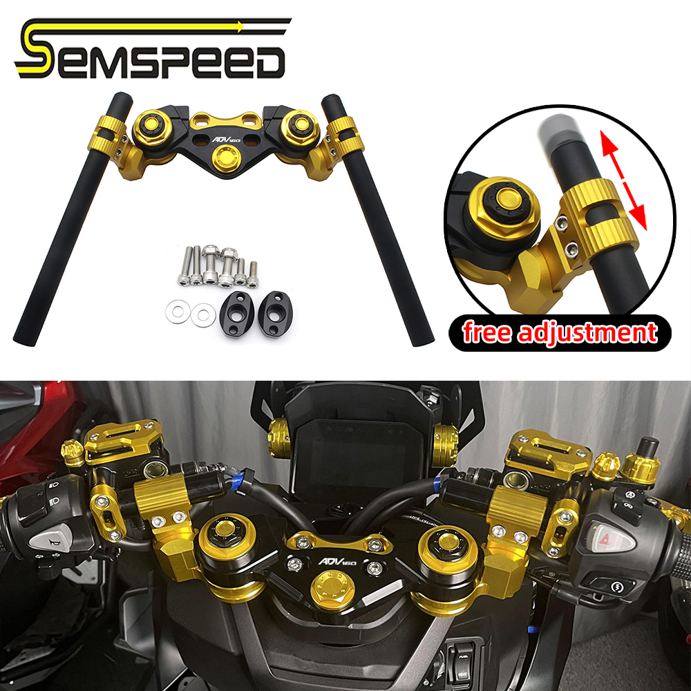 semspeed-honda-adv160-adv-160-คลิปติดแฮนด์บาร์-22-มม-ปรับได้-อุปกรณ์เสริม-สําหรับรถจักรยานยนต์