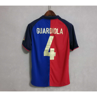 เสื้อกีฬาแขนสั้น ลายทีมบาร์เซโลน่า เบอร์ 100 Guardiola Rivaldo 1899-1999
