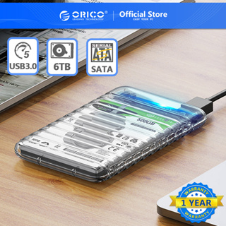 ภาพหน้าปกสินค้าOrico เคสฮาร์ดดิสก์ HDD SATA เป็น USB 3.1 2.5 นิ้ว 6Gbps 6TB UASP Type C SSD HDD Enclosure 6Gbps (2139C3-V1) ที่เกี่ยวข้อง