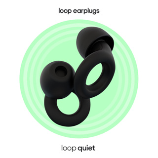 สินค้า Loop Quiet - ที่อุดหูลดเสียงรบกวน (-27dB) สําหรับการนอนหลับโฟกัส การศึกษา ความไวเสียงรบกวน และการเดินทาง - การป้องกันการได้ยินแบบนิ่มพิเศษ ใช้ซ้ําได้ - 4 ขนาด (XS-L)