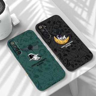 เคสโทรศัพท์ซิลิโคน TPU แบบนิ่ม ลายนักบินอวกาศ กันกระแทก สําหรับ OPPO Realme 8i 8 7 6 5 Pro 8S 6S 5S 5i 6i 7i Realme Q