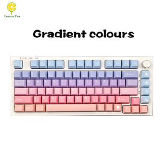 [In stock] Gradient colours Keycaps cherry profile PBT Material