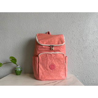 Kipling กระเป๋าเป้สะพายหลัง กระเป๋าเดินทาง ขนาดใหญ่ สีชมพู น้ําหนักเบา สําหรับผู้หญิง K2137