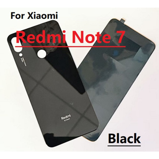 ใหม่ เคสแบตเตอรี่ด้านหลัง พร้อมโลโก้ และกาว แบบเปลี่ยน สําหรับ Xiaomi Redmi Note 7