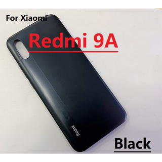 ใหม่ ฝาครอบแบตเตอรี่ ด้านหลัง พร้อมโลโก้ แบบเปลี่ยน สําหรับ Xiaomi Redmi 9A