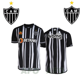 เสื้อกีฬาแขนสั้น ลายทีมชาติฟุตบอล Atlético Mineiro Jersey 2023 ชุดเหย้า คุณภาพสูง สําหรับผู้ชาย