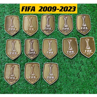 พร้อมส่ง ! แผ่นแพทช์ FIFA world champion 2009-2023