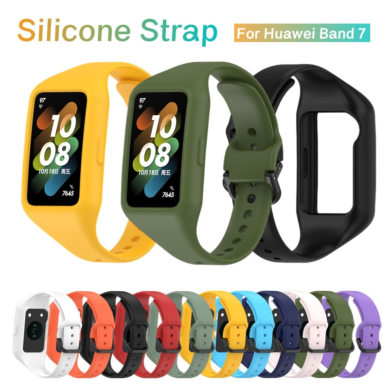 3 Pezzi Vetro Temperato 9H Per Honor Band 7 / 6 E Huawei Band 6 / 7 - Pellicola 3D Curved, Anti Graffio, Copertura Totale