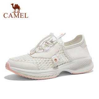 Camel รองเท้ากีฬา ผ้าตาข่าย ระบายอากาศ น้ําหนักเบา สําหรับผู้หญิง